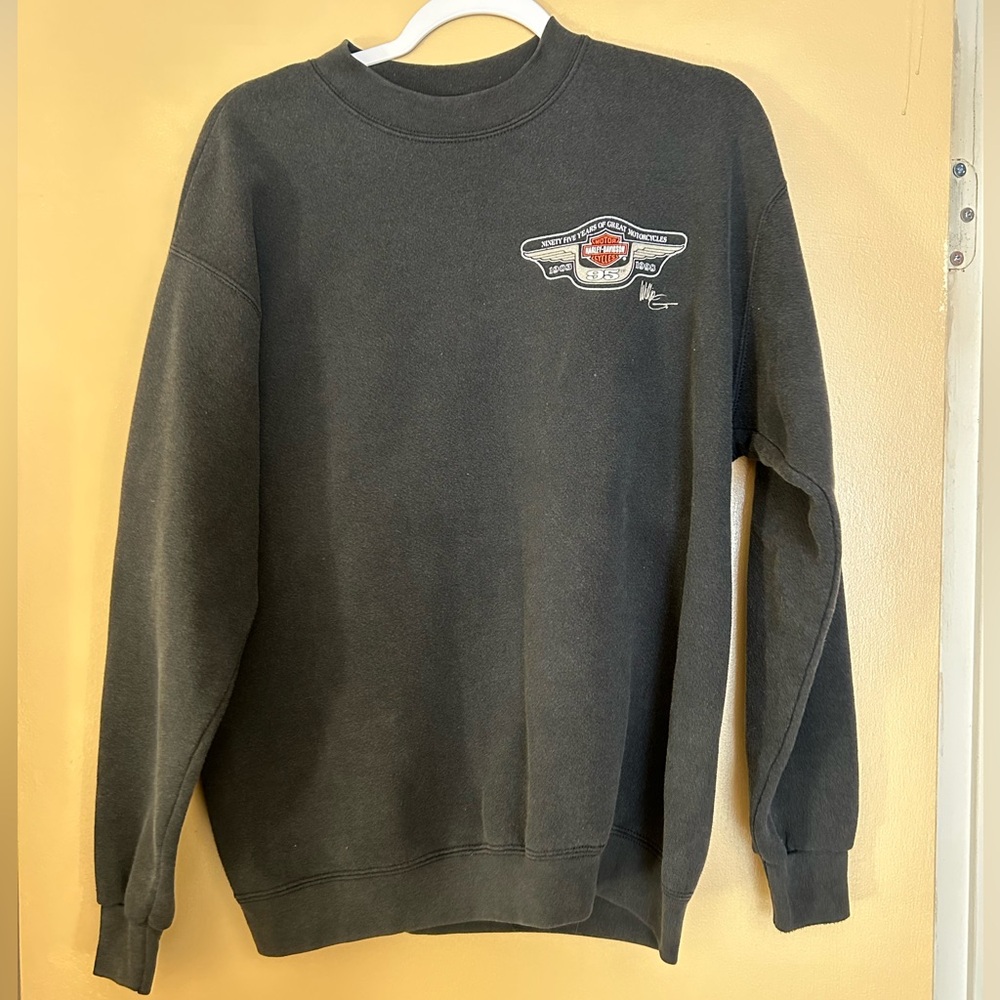 (5 for $25) Vintage Harley Davidson Crewneck - Size Medium